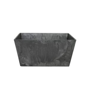 Maceta Quad - NEGRA, Ø30-A14