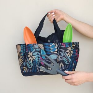 Bolso jardinero floral